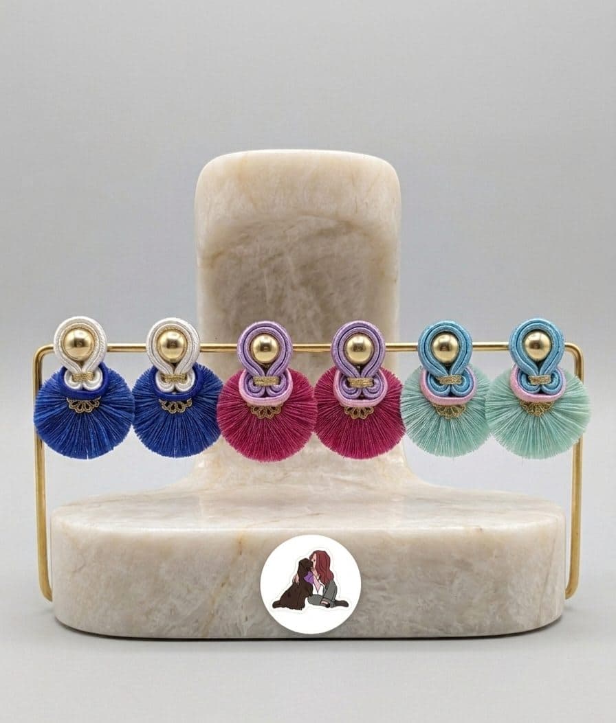 Zarcillos Soutache