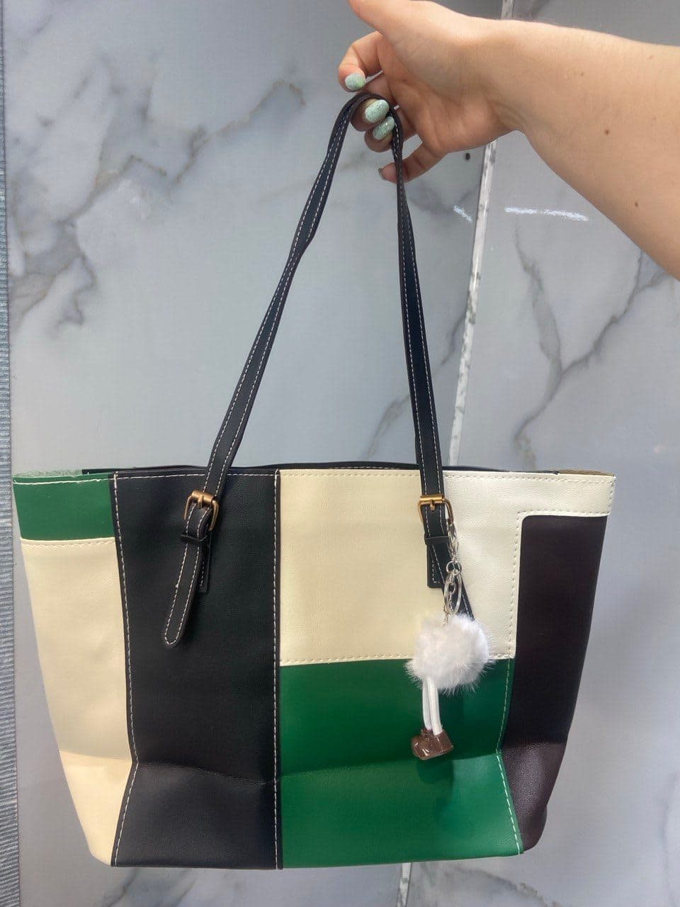 Cartera Color block